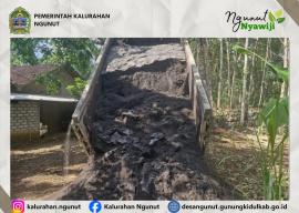 Program RTLH Kalurahan Ngunut Mulai Dropping Material secara Berkala